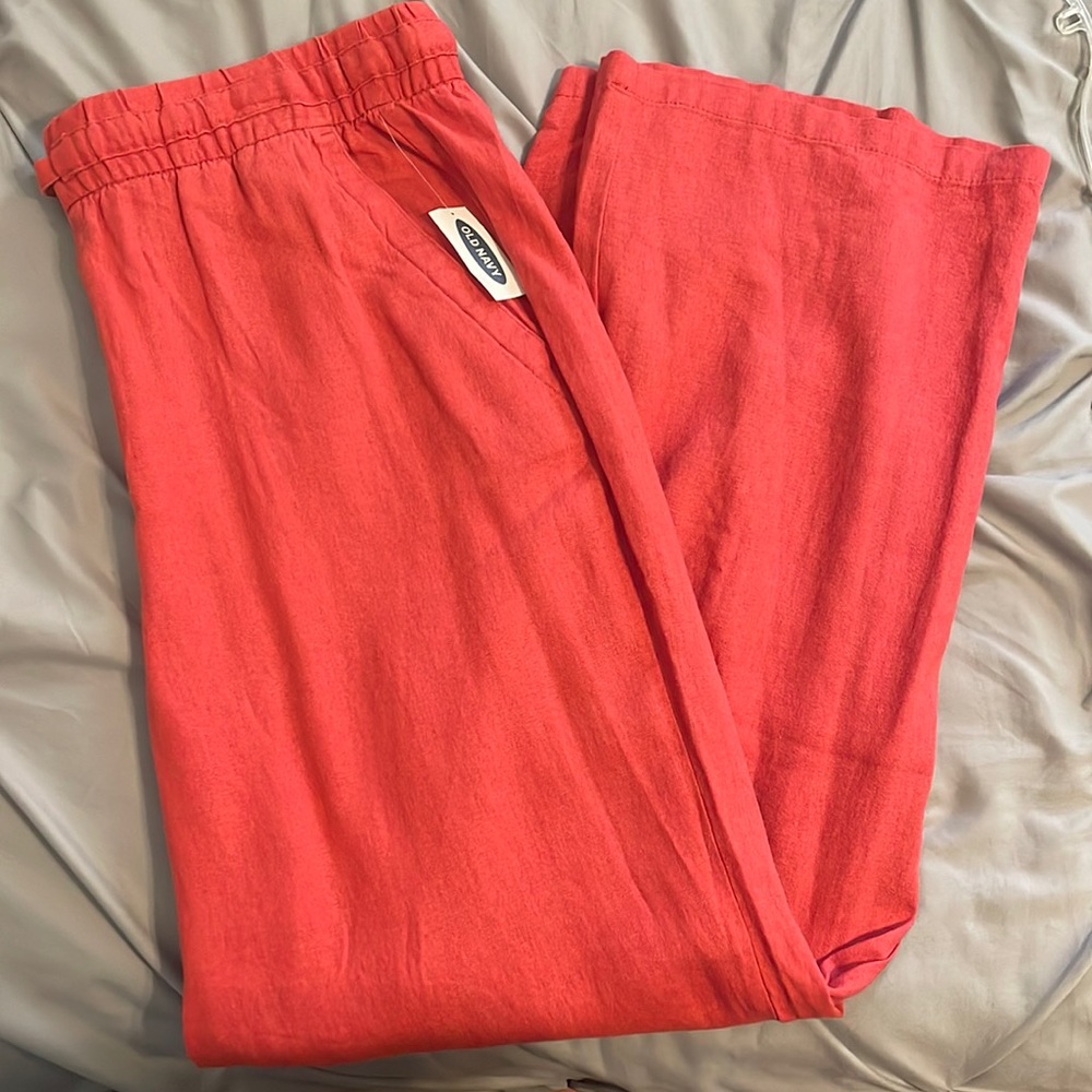High Waisted Flowy Pants